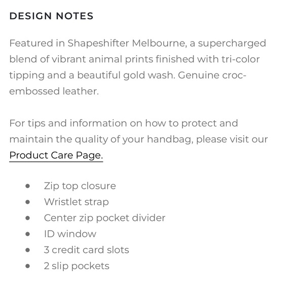 NWT Brahmin Corie Wristlet/Wallet in Shapeshifter - Picture 9 of 9